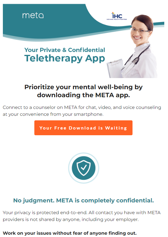 Your META Teletherapy App
